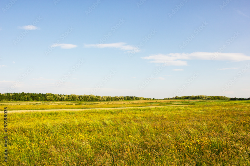 Rural landscape in northern Croatia