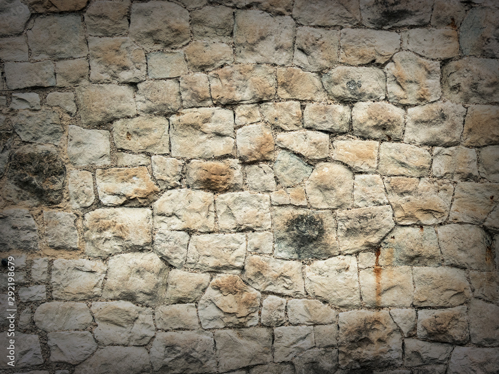 Ancient stone wall. Natural Stone Wall Texture.