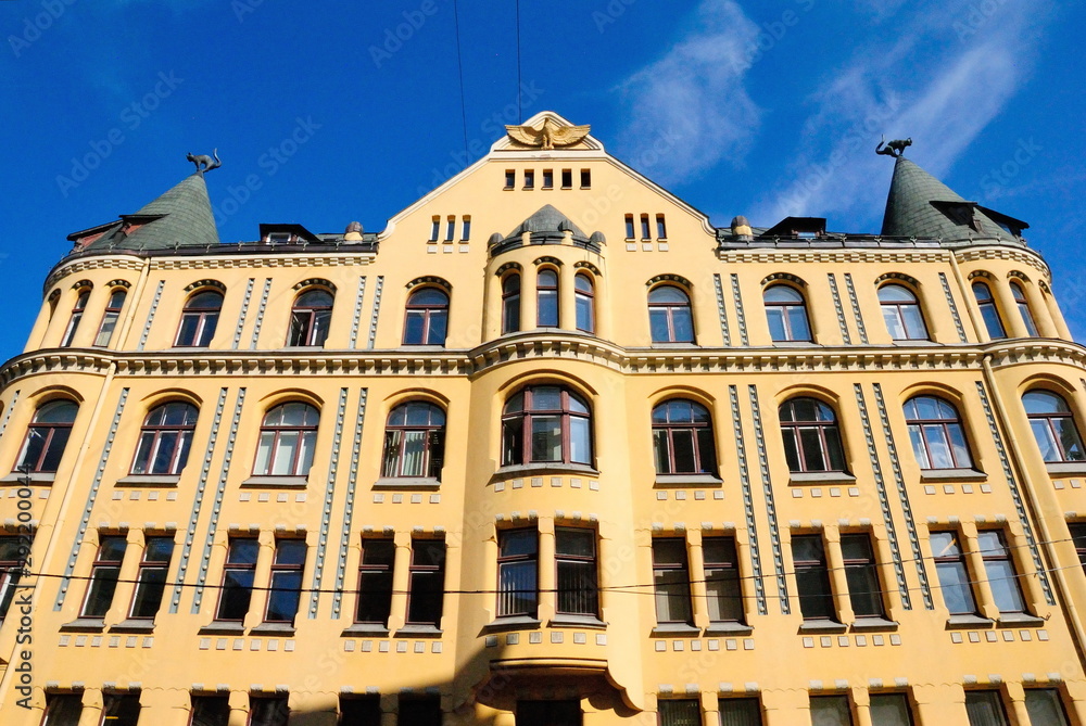 Katzenhaus in Riga