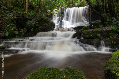 Fototapeta Naklejka Na Ścianę i Meble -  Man Daeng Waterfall at Phu Hin Rong Kla National Park, Phitsanulok