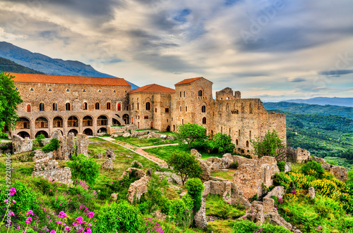 The Despot's Palace at Mystras in Greece photo