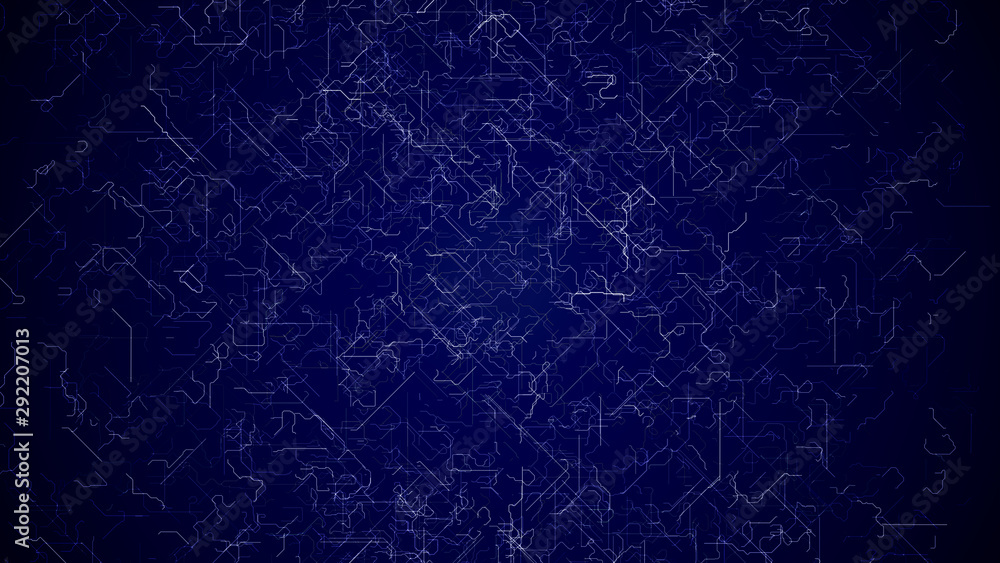 Abstract geometric background of broken lines. Bright and colorful. Blue. Abstract geometric background of broken lines. Bright and colorful. Blue.