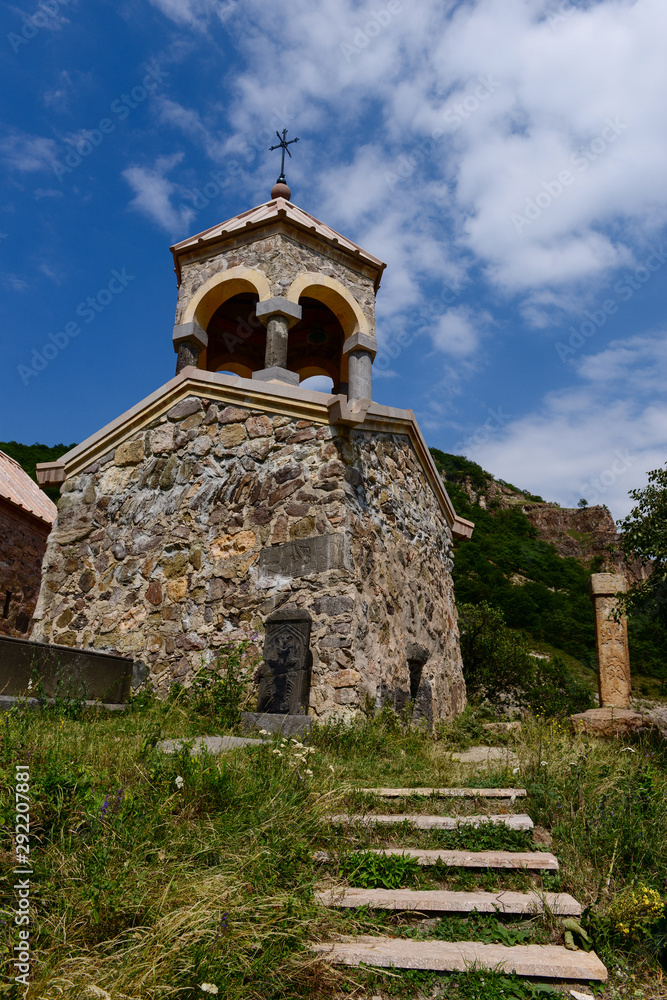 The belfry of Srbanes Monastery, Ardvi, Armenia