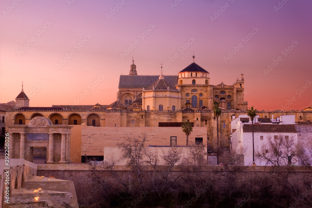 Sunset in Cordoba, Andalusia, Spain