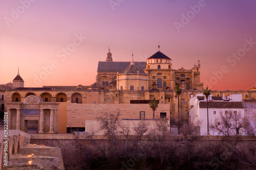 Sunset in Cordoba, Andalusia, Spain
