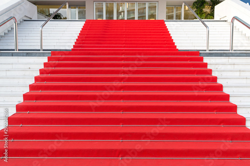 Obraz na płótnie Red Carpet Day w salonie