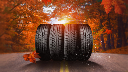 winter car tires - time to change