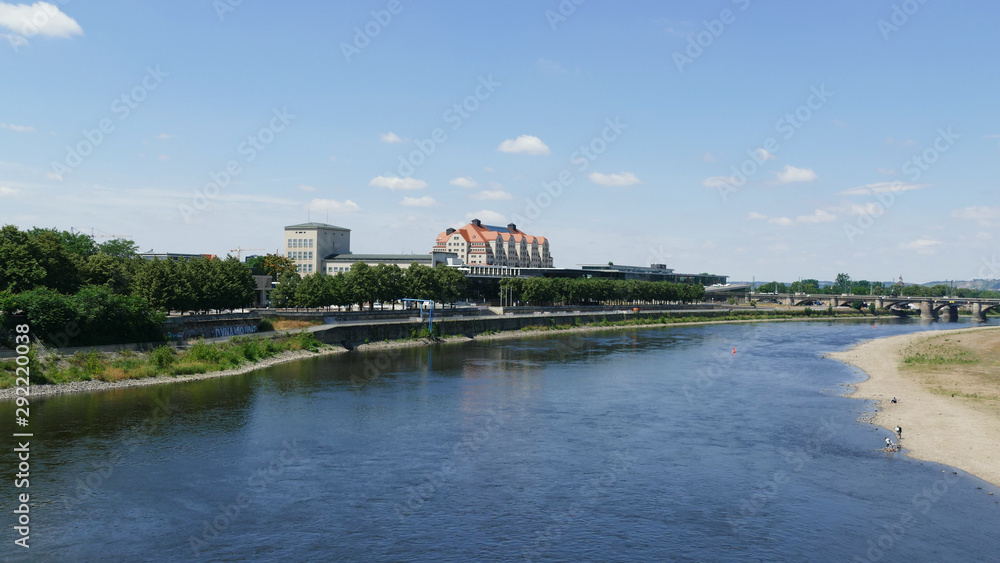 Obraz premium Dresden: Elbe