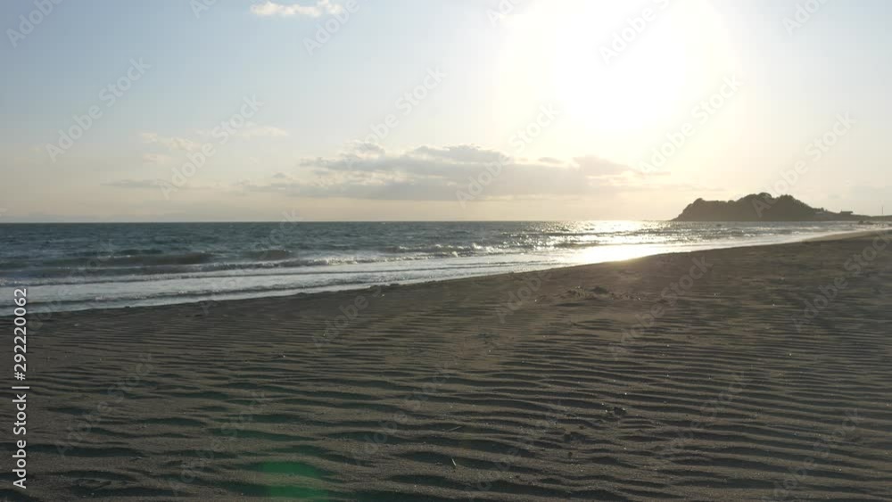 砂浜と海 砂浜と海