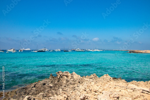 sea and blue sky-Formentera
