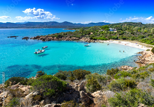 Fototapeta Naklejka Na Ścianę i Meble -  Doctor's beach on the north-eastern coast of Sardinia - Olbia-Tempio