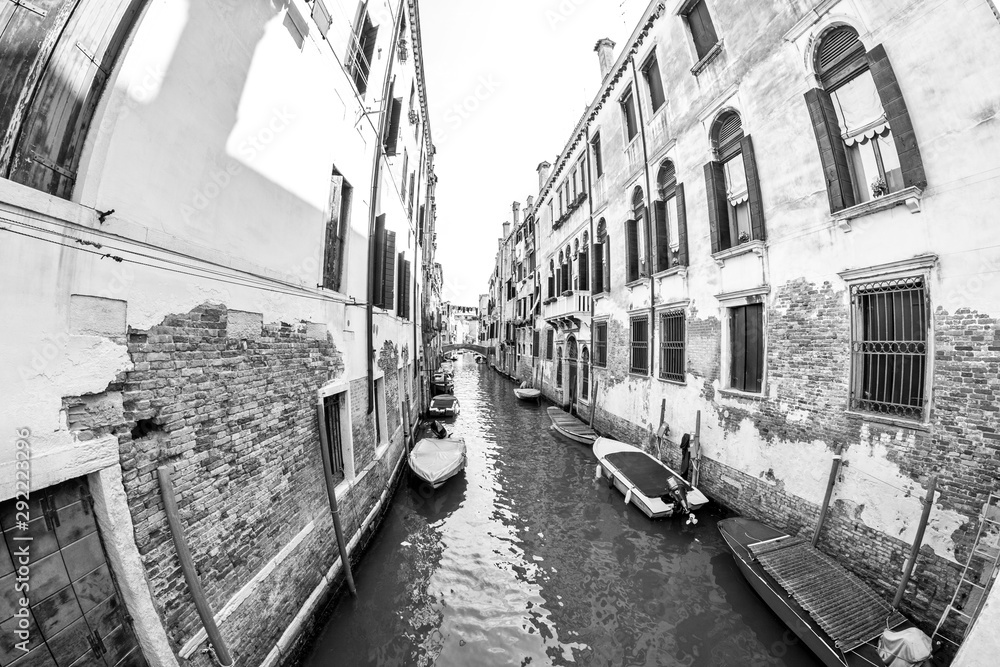 Fototapeta premium Venezia in Italy, Europe (fish eye lens)