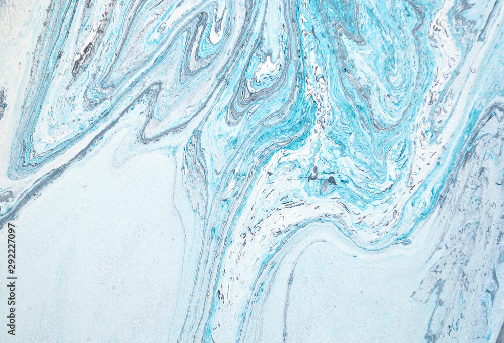 Blue marble abstract acrylic background. Marbling artwork texture. Liquid acrylic pattern Blue marble abstract acrylic background. Marbling artwork texture. Liquid acrylic pattern