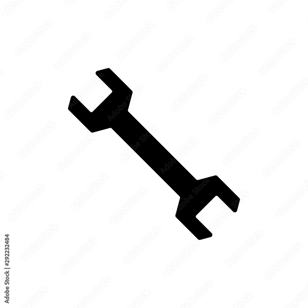 Wrench icon design trendy Wrench icon design trendy