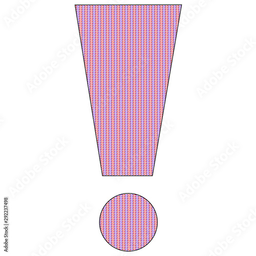 Exclamation Point Laguna Pattern