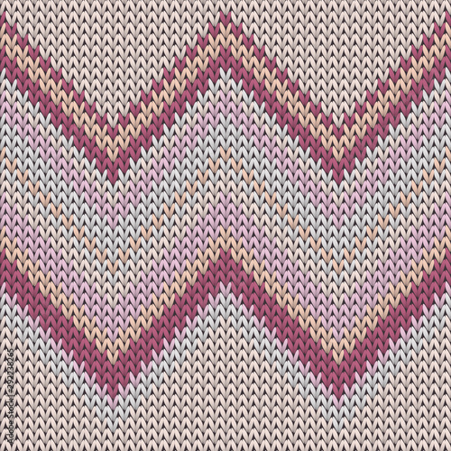 Jersey zig zal lines knitted texture geometric 