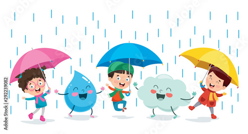 Vector Illustration Of Autumn Season