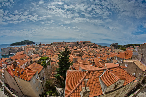 Obraz na płótnie Dubrovnik Old Town - Dubrownik Stare Miasto w salonie