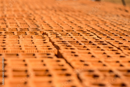  hole brick baked inside the pottery