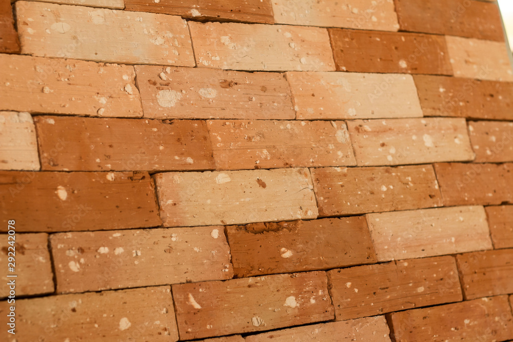Fototapeta premium solid brick baked inside the pottery