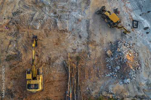 Construction Site, Mountain Park, Georgia