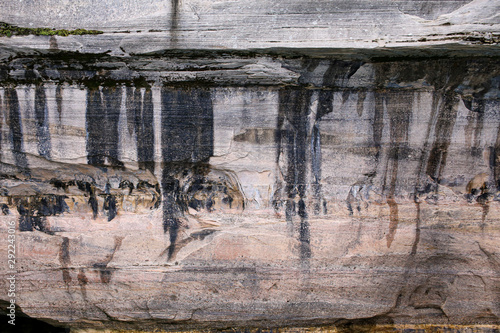 Pictured Rocks National Lakeshore in the south shore of Lake Superior in Michigan’s Upper Peninsula.