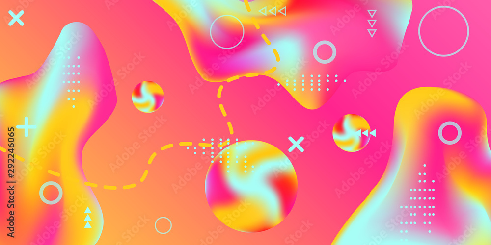 Summer sound poster. Summer sound poster.