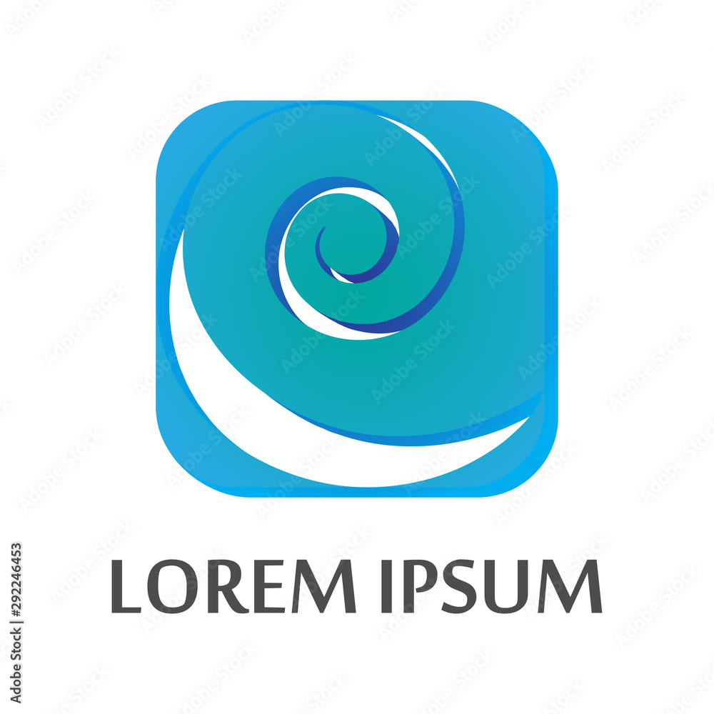 Obraz premium Abstract Logo And Icon. Creative Elements Isolated On White - Vector Illustration. Flat Icon For Business Template Logo, Design Element, Sign And Symbol Design. Abstract Logo Template