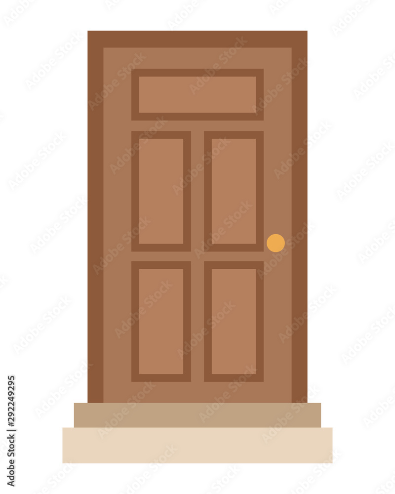beauty house door wooden icon beauty house door wooden icon
