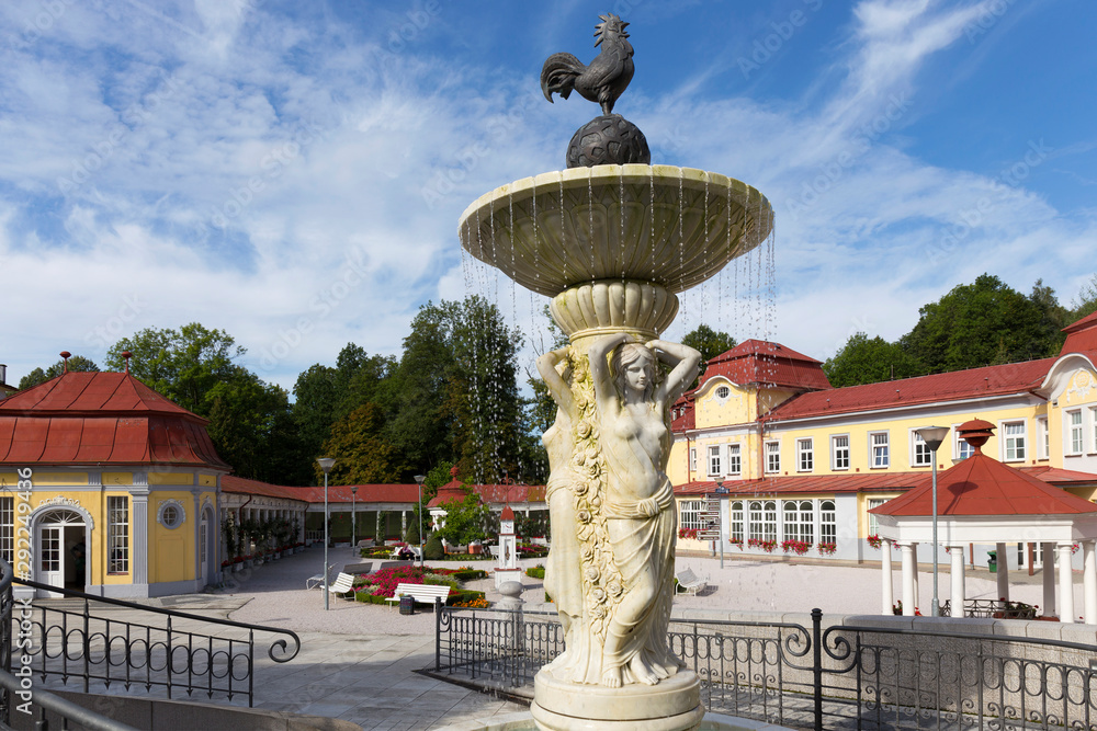 Spa Libverda in north Bohemia, Czech Republic