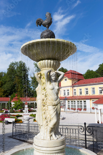 Spa Libverda in north Bohemia, Czech Republic photo