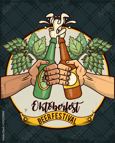 Oktoberfest Celebration, Beer festival poster design