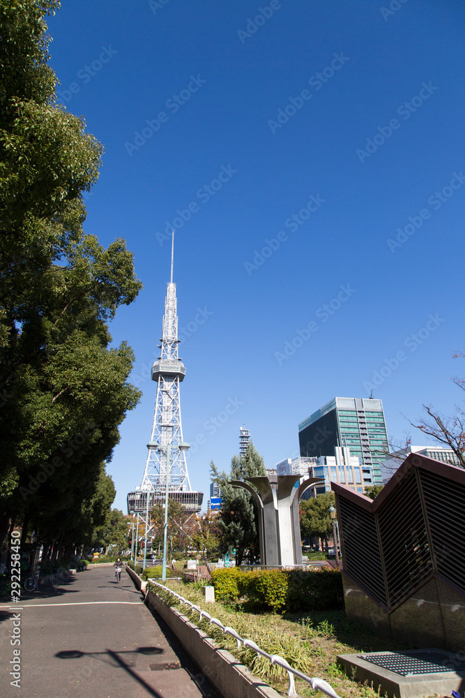 Obraz premium 名古屋・栄とテレビ塔
