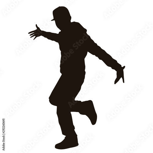 Hip-hop Dancer Silhouette