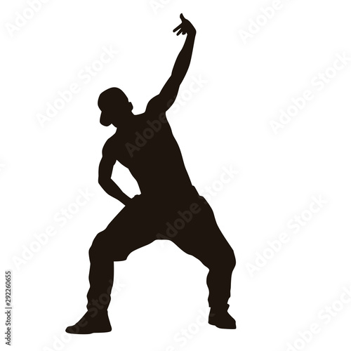 Hip-hop Dancer Silhouette