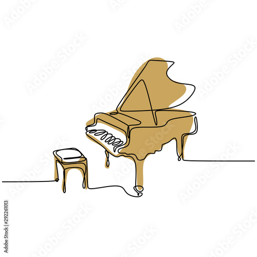 one continuous line drawing...