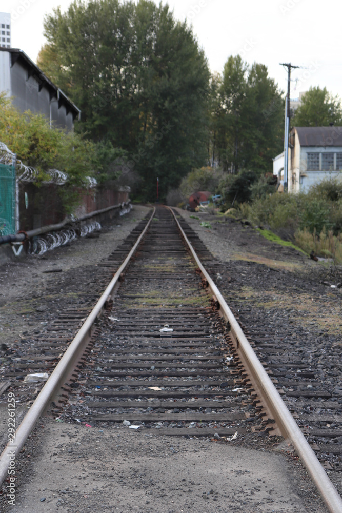 railway in city railway in city