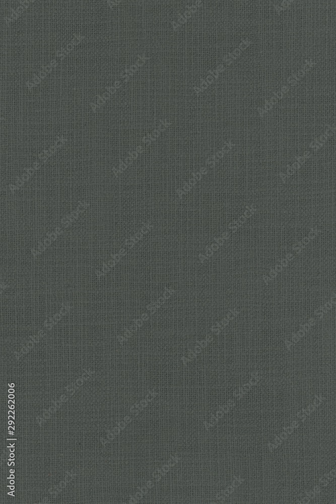 Fototapeta premium real organic dark grey linen fabric texture background