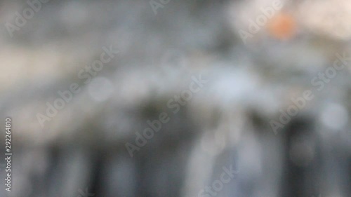 Beautiful natural water bokeh