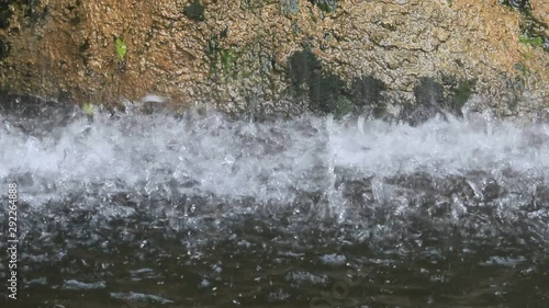 Beautiful natural water bokeh