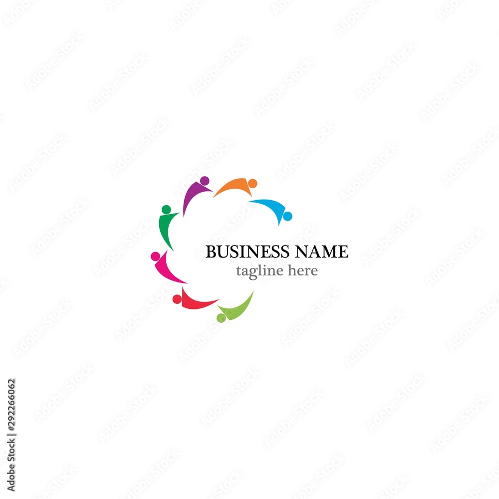 community logo template vector icon design community logo template vector icon design