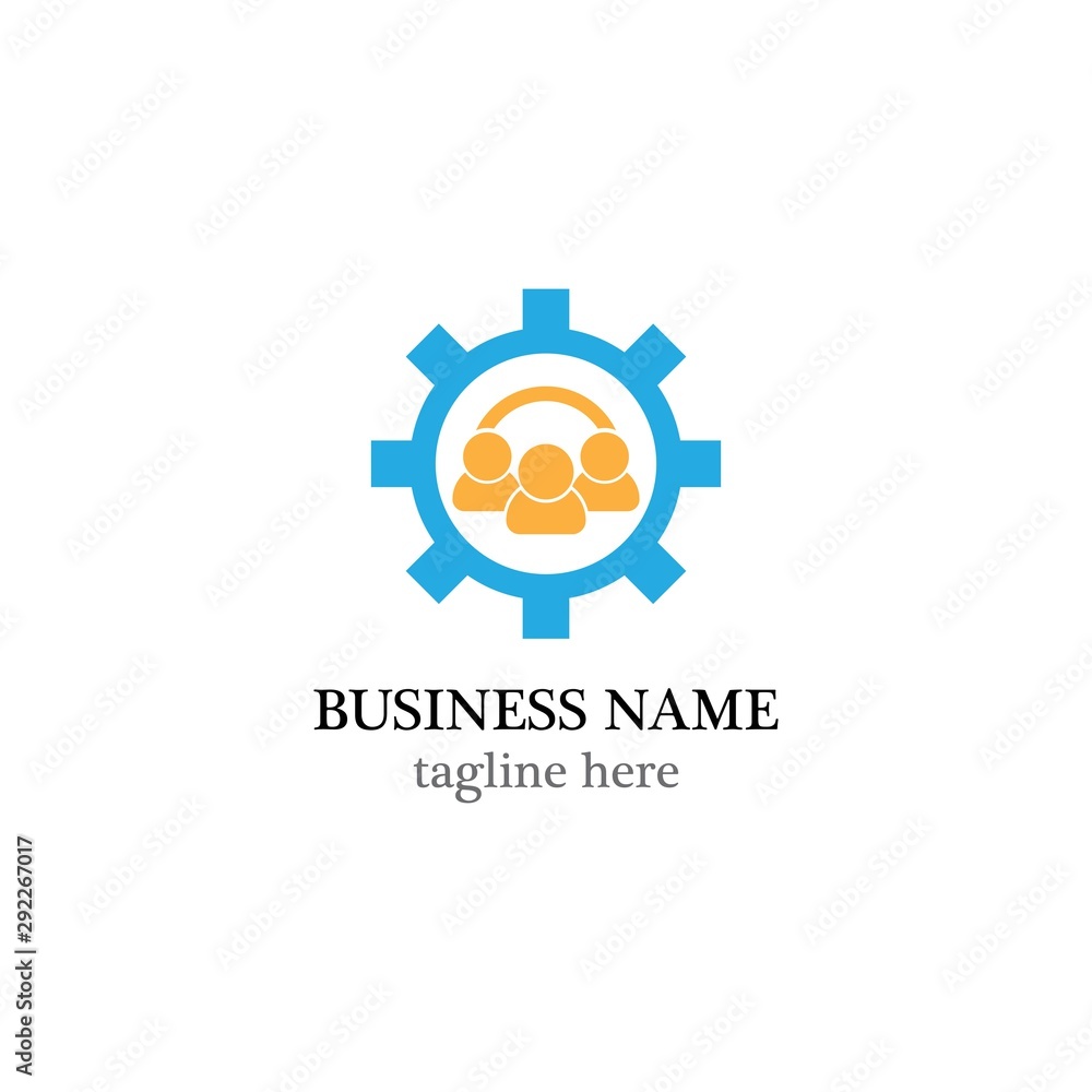 Gear logo template vector icon design Gear logo template vector icon design