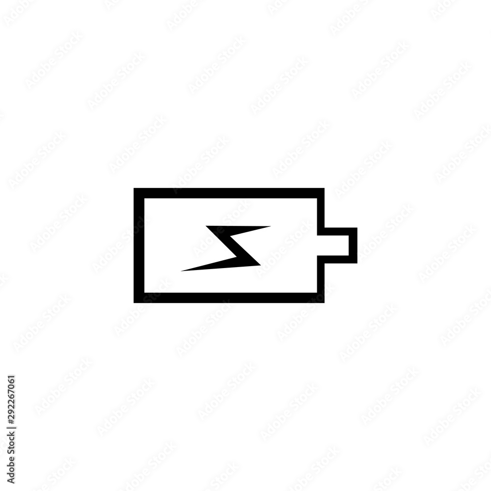 Battery logo template vector icon illustration Battery logo template vector icon illustration