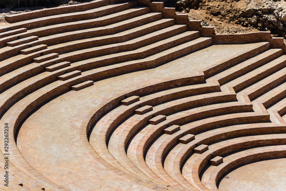 Amphitheater ancient scene