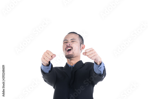 business people who are hap...