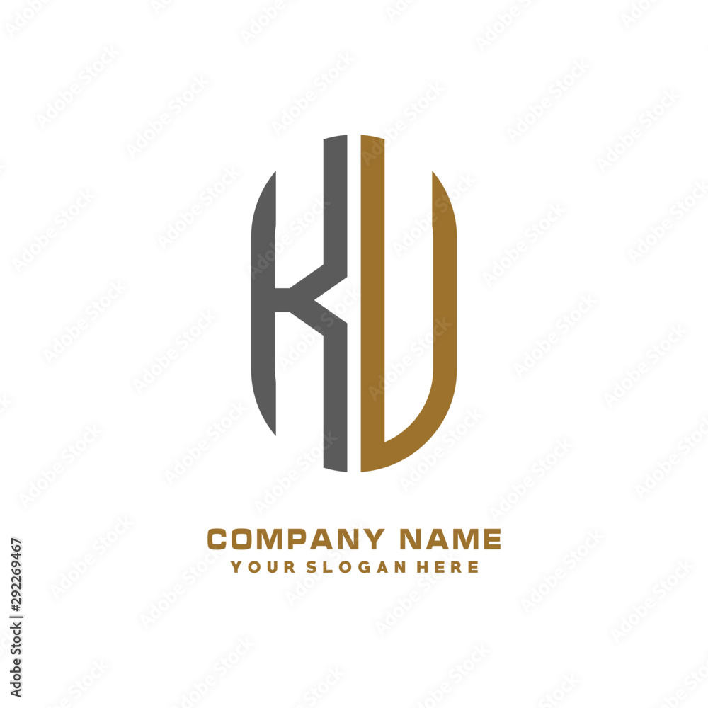 KU minimalist letters, with black and gold, white, black background logos KU minimalist letters, with black and gold, white, black background logos
