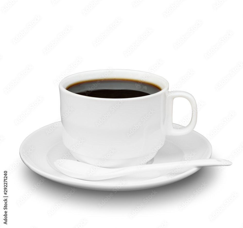 cup of coffee isolated on white background cup of coffee isolated on white background