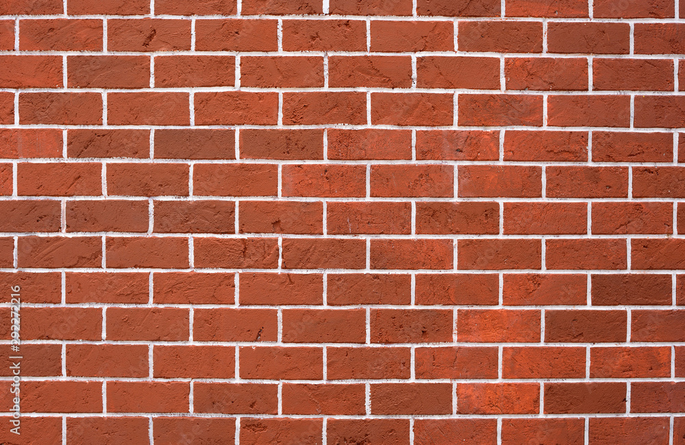 Obraz premium red brick wall background