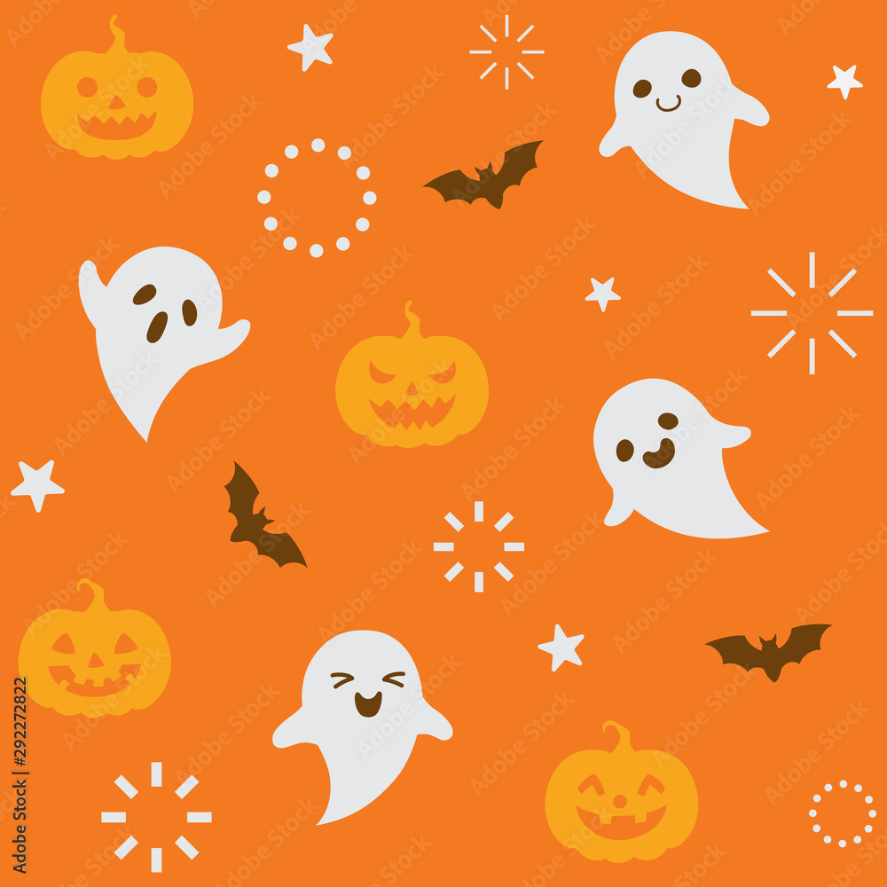 Halloween seamless pattern Halloween seamless pattern