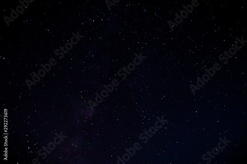 Fototapeta Naklejka Na Ścianę i Meble -  Milky way galaxy with stars and space dust in the universe, Long exposure photograph, with grain.